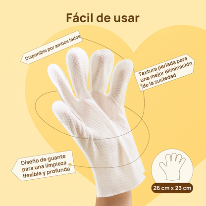 Guante Limpiador Instantáneo Perros