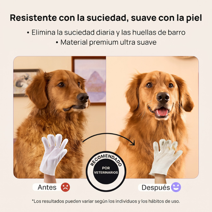 Guante Limpiador Instantáneo Perros